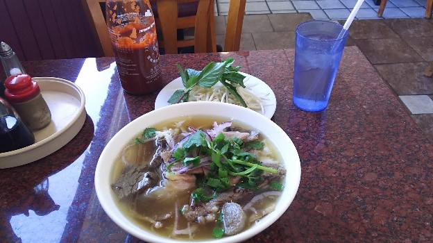 Vietnamesisches Essen, wenn Sie eine CLEO besuchen.